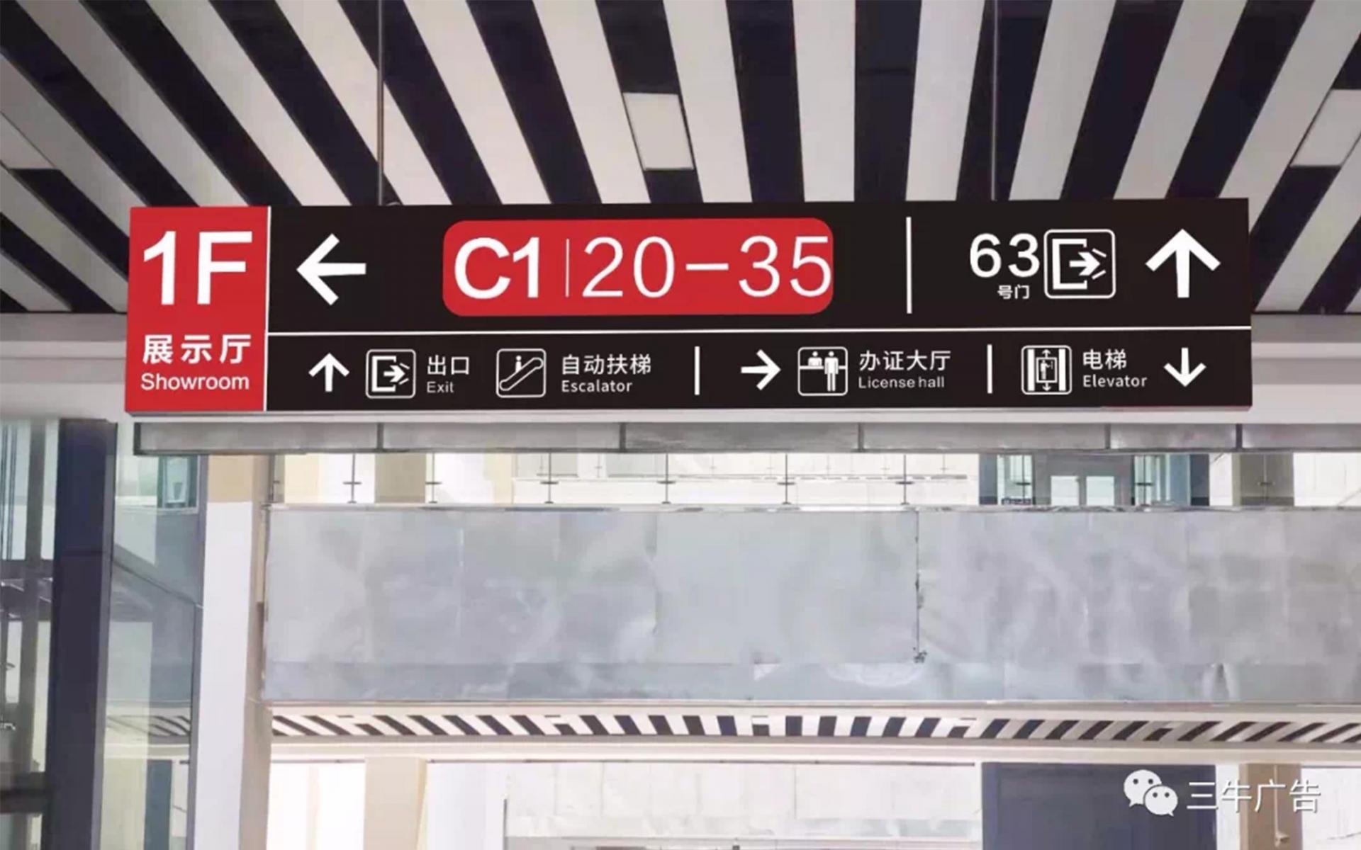 商貿城區域導視